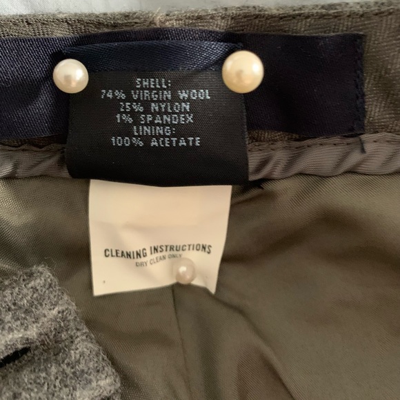 GAP PINSTRIPE CLASSIC FIT STRETCH TROUSER - Picture 6 of 10